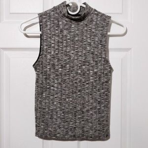 Aeropostale Grey mock collar Tank